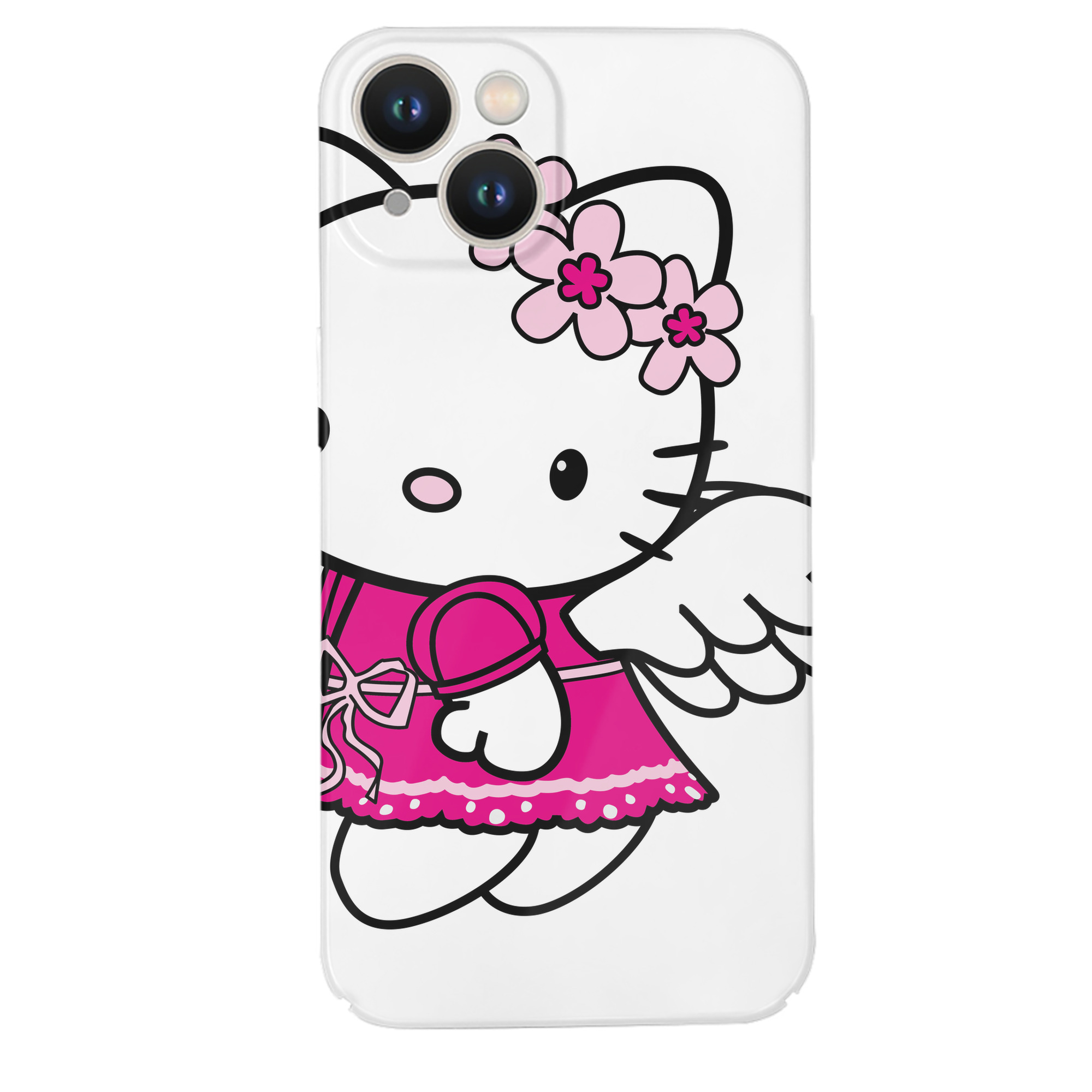（画像用） Hello Kitty ハローキティ 【iPhone 14シリーズ対応】ハードケース